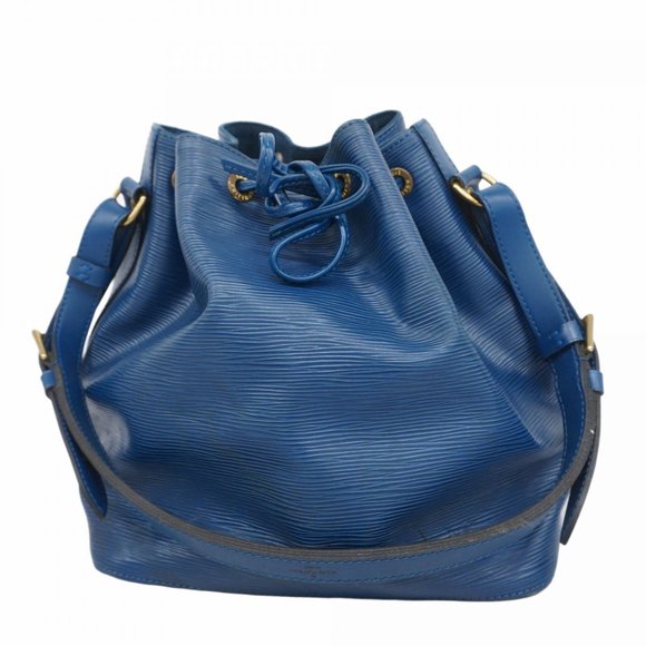 Louis Vuitton Epi Petit Noe Shoulder Bag M44105 Toledo Blue for Women - Picture 1 of 10